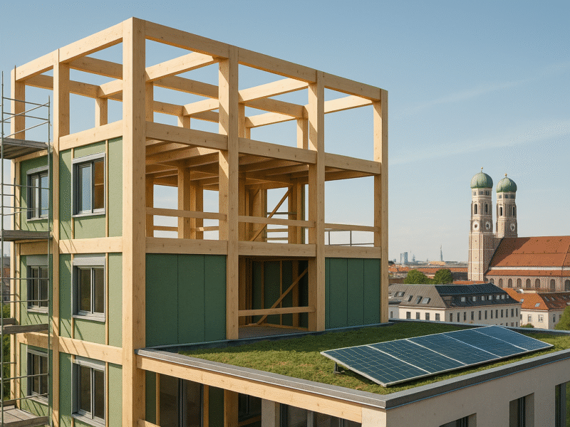 Nachhaltige Baustoffe im Großraum München: Neue gesetzliche Vorgaben revolutionieren die Bauwirtschaft in Bayern
