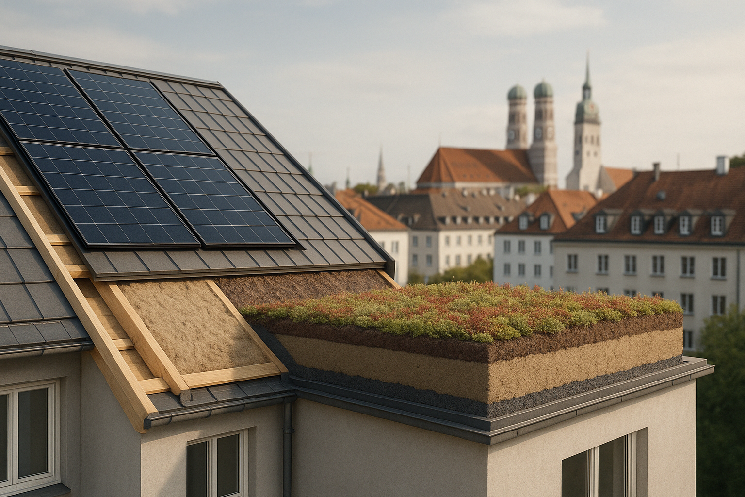 Nachhaltige Dachsanierung in Bayern: Top-Techniken und Materialien für zukunftssichere Immobilien im Bauwesen