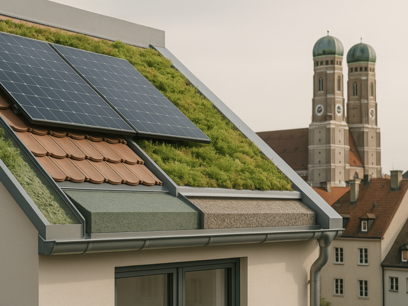 Nachhaltige Dachsanierung in Bayern: Neue Gesetze und moderne Werkstoffe senken Energiekosten und erfüllen ESG-Kriterien