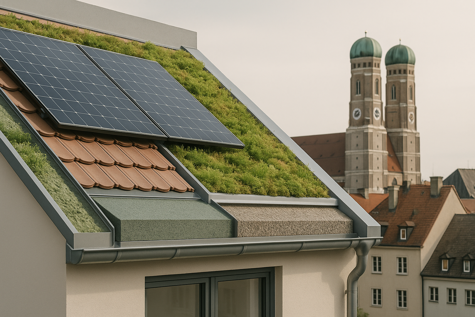 Nachhaltige Dachsanierung in Bayern: Neue Gesetze und moderne Werkstoffe senken Energiekosten und erfüllen ESG-Kriterien