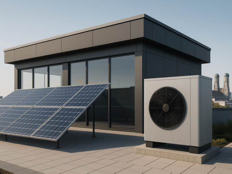 Photovoltaik und Wärmepumpen in Bayern: So sichern Sie sich als Bauunternehmen gegen steigende Energiepreise und erfüllen neue Umweltauflagen effizient