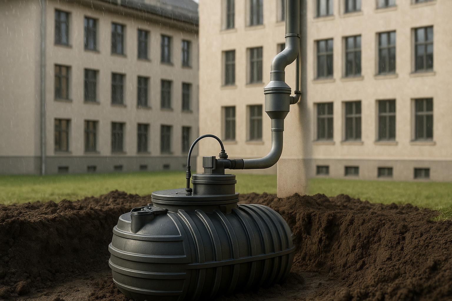 Regenwassernutzung in sanierten Gebäuden: Innovative Ansätze zur Senkung der Betriebskosten und Erfüllung von Umweltzielen in Bayern