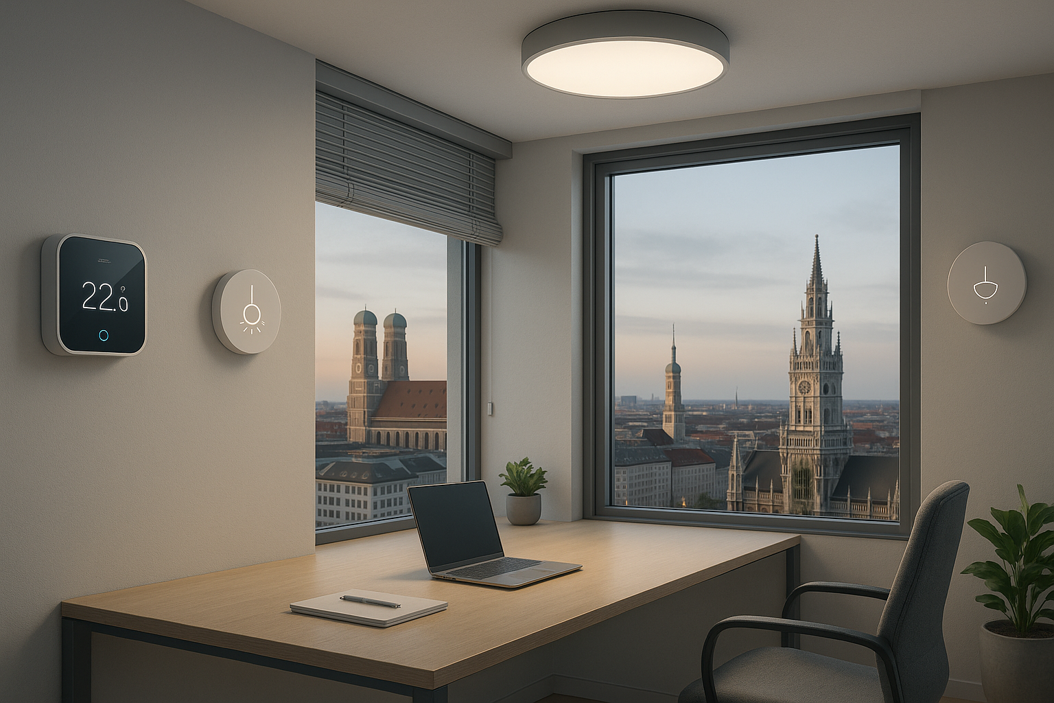 Smart-Home-Technologien für bayerische Gewerbeimmobilien: Energieeinsparungen von über 240 Millionen Euro jährlich durch intelligente Gebäudeautomation