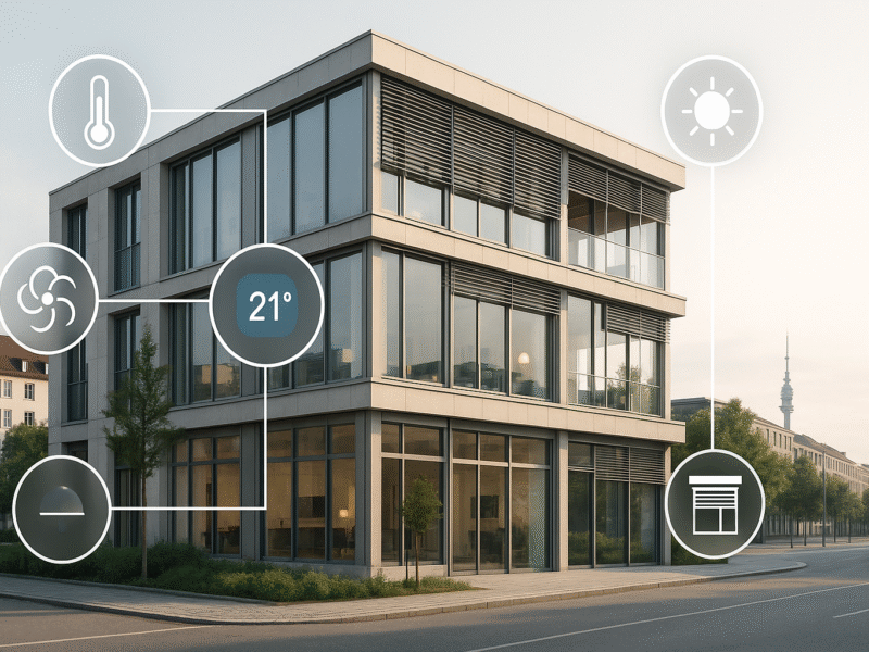 Smart-Home-Technologien in Bayern: So senken Gewerbeimmobilien Energiekosten und erfüllen neue Raumwärme-Vorgaben