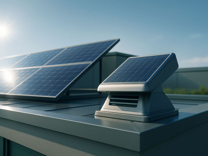 Solarbetriebene Lüftungssysteme in Bayern: Effizienz, Kostenersparnis und Klimaziele – Warum Bauunternehmen jetzt handeln müssen