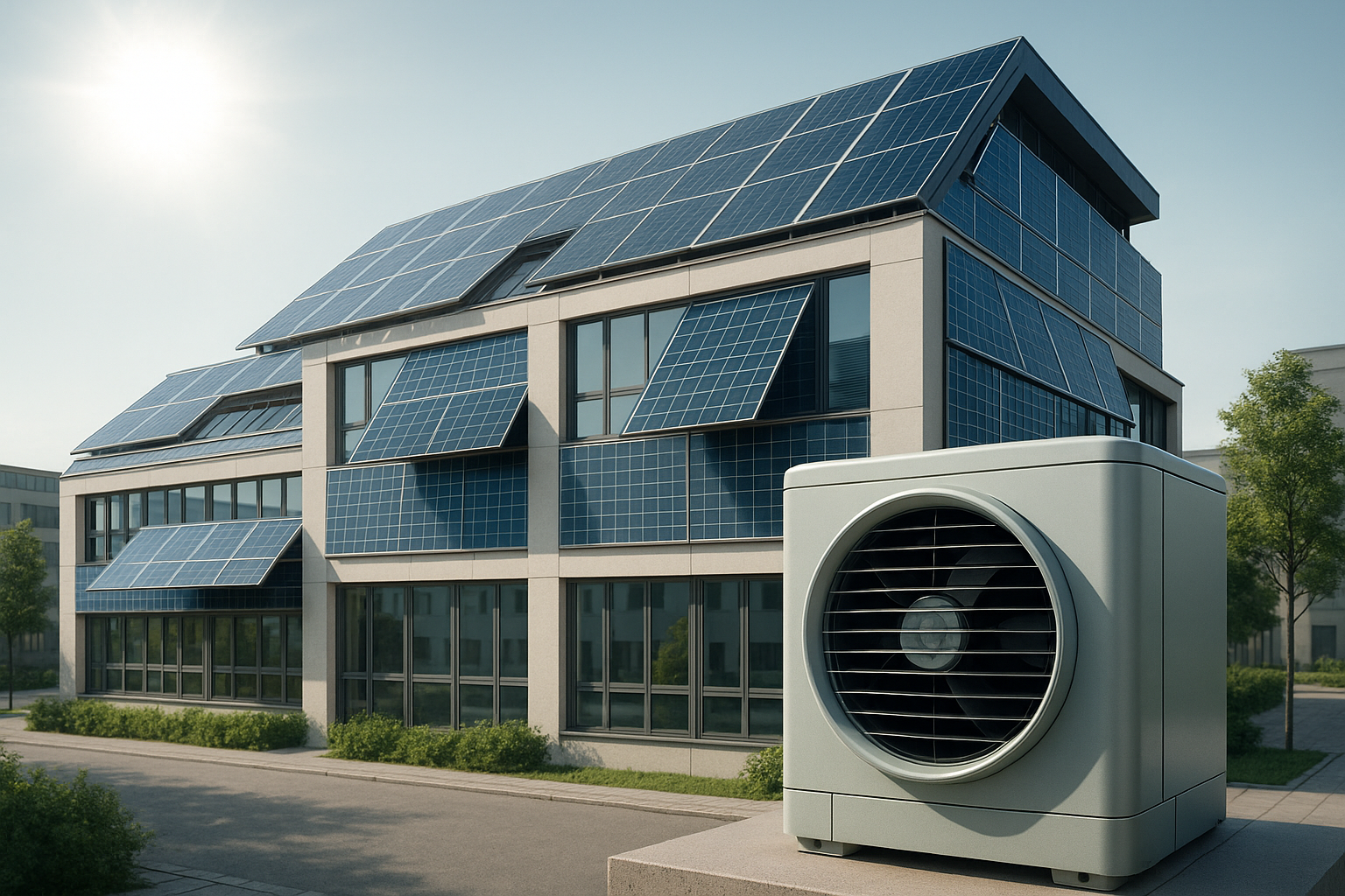 Solarbetriebene Lüftungssysteme: Die Zukunft der Frischluftversorgung in Bayerns Bauwirtschaft unter dem neuen Gebäudeenergiegesetz 2023