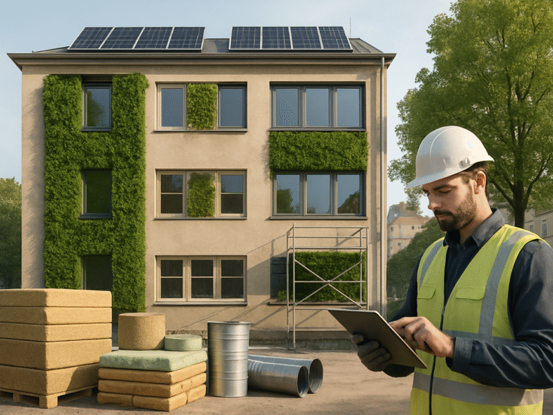 Umweltschutz in der Gebäudesanierung: Strategische Ansätze für werthaltige Immobilien in Bayern und den Großraum München