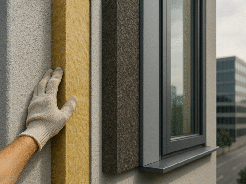 Kombination von Wärmedämmung und Schallschutz: Wie bayerische Gewerbeimmobilien durch intelligente Sanierung Energiekosten senken und Immobilienwerte steigern können