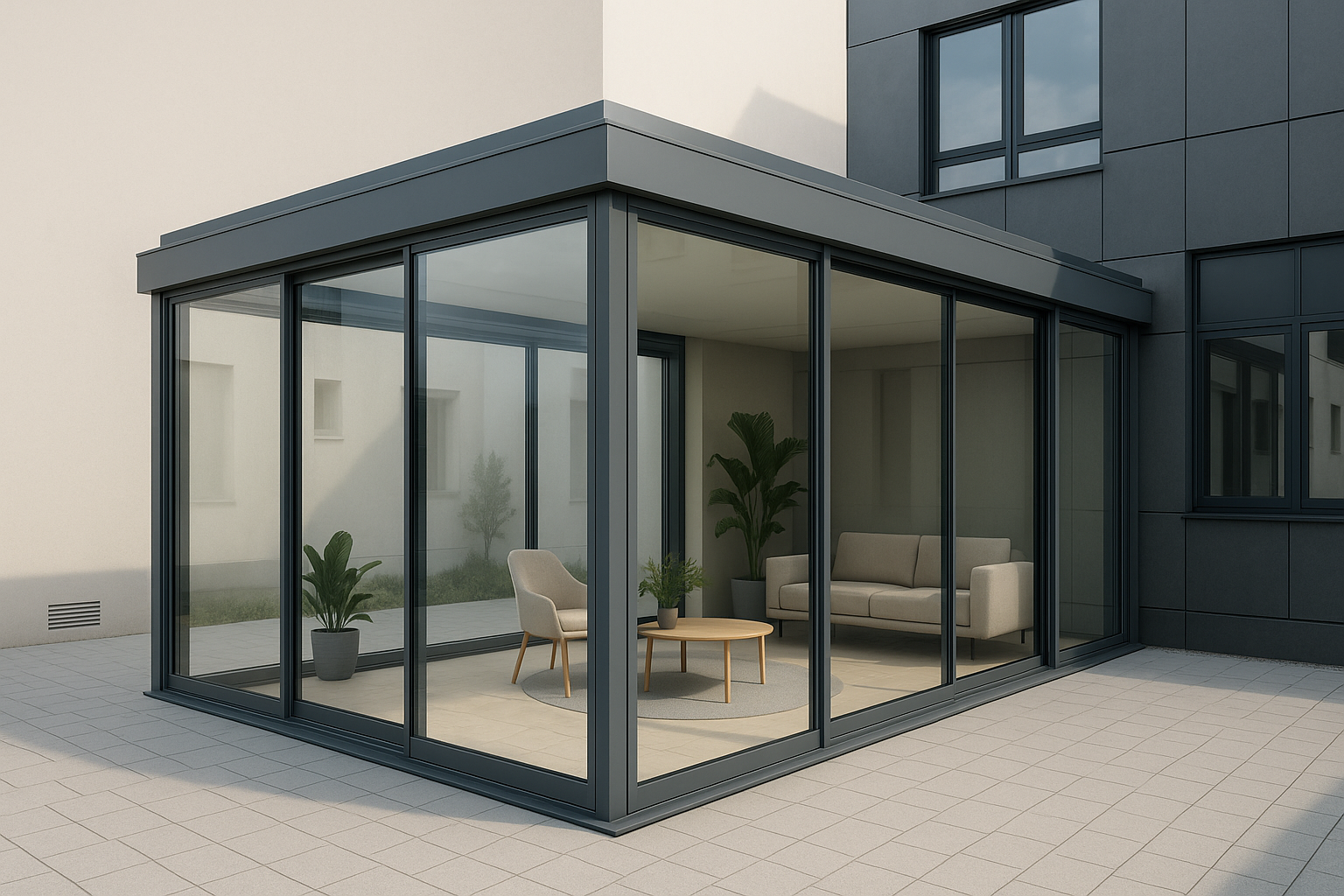 Wintergarten in Bayern: Integration von Energieeffizienz und Design wird zur zwingenden Lösung für gewerbliche Immobilien im Großraum München