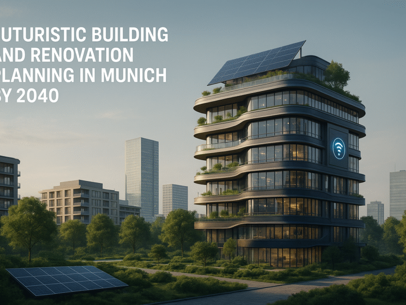 Zukunftssichere Immobilienplanung in Bayern: So meistern Bauunternehmen die Herausforderungen bis 2040