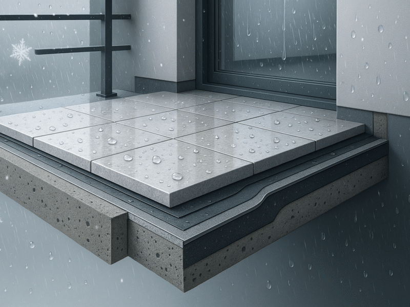 Neue DIN-Vorgaben 2024: So sichern Balkon- und Terrassenabdichtungen von Bayern gegen Frost und Nässe den Wert Ihrer Immobilien
