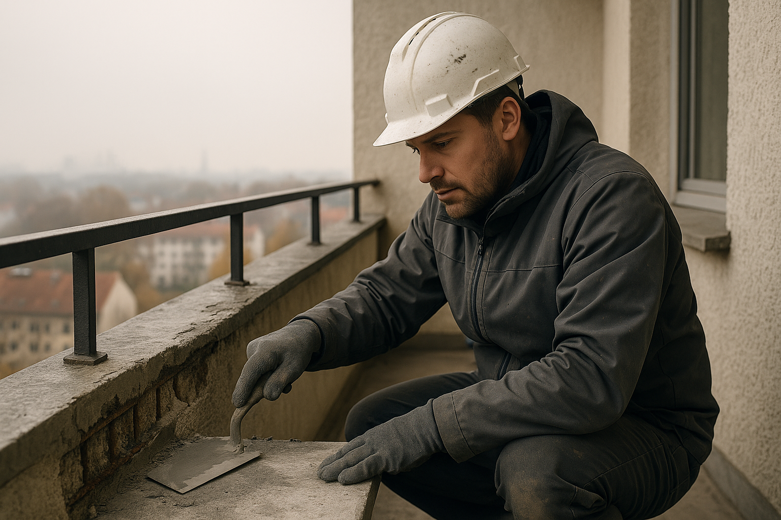 Herbstliche Balkonsanierung in Bayern: Expertenwarnung vor Frost- und Nässefolgen für Bauunternehmen und Immobilieninvestoren