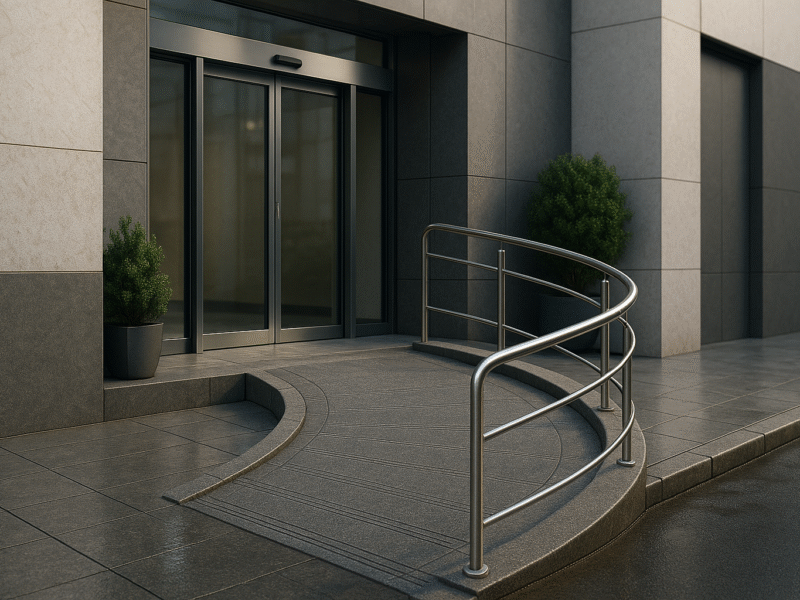 Barrierefreier Eingang in Bayern: Wirtschaftliche Chancen und Gesetze für Bauprojekte im Jahr 2023