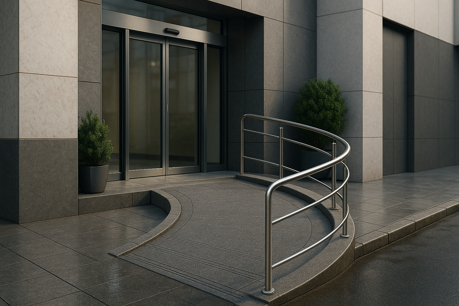 Barrierefreier Eingang in Bayern: Wirtschaftliche Chancen und Gesetze für Bauprojekte im Jahr 2023