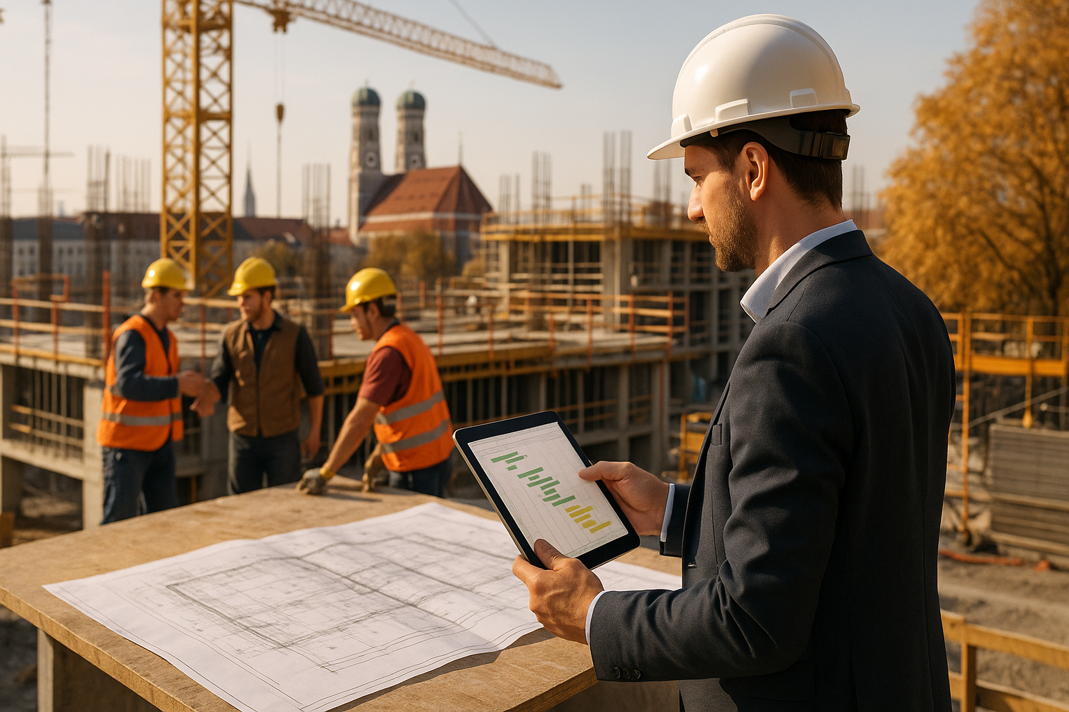 Bauzeitenplanung für Q4 in Bayern: Erfolgreiche Handwerkerkoordination sichert termingerechte Sanierungen und steigert Immobilienwerte