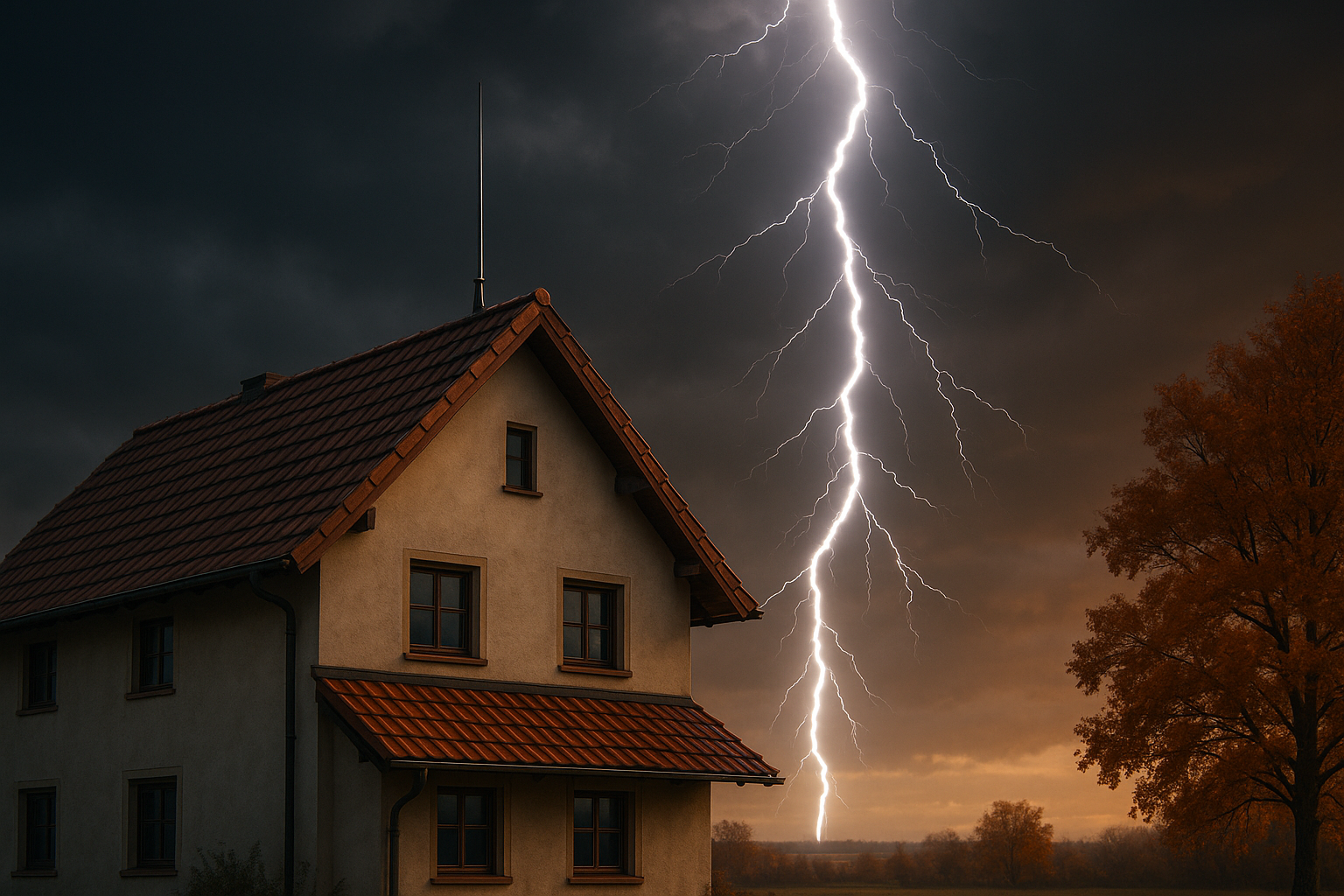 Herbstgewitter in Bayern: Neue Blitzschutzvorschriften schützen Bauprojekte vor steigenden Schäden und Haftungsrisiken