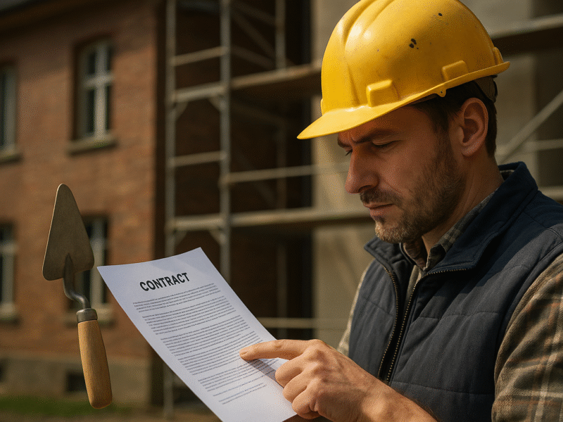 Handwerker finden und Bauverträge prüfen: Ein essenzieller Leitfaden für Sanierungsprojekte in München und ganz Bayern