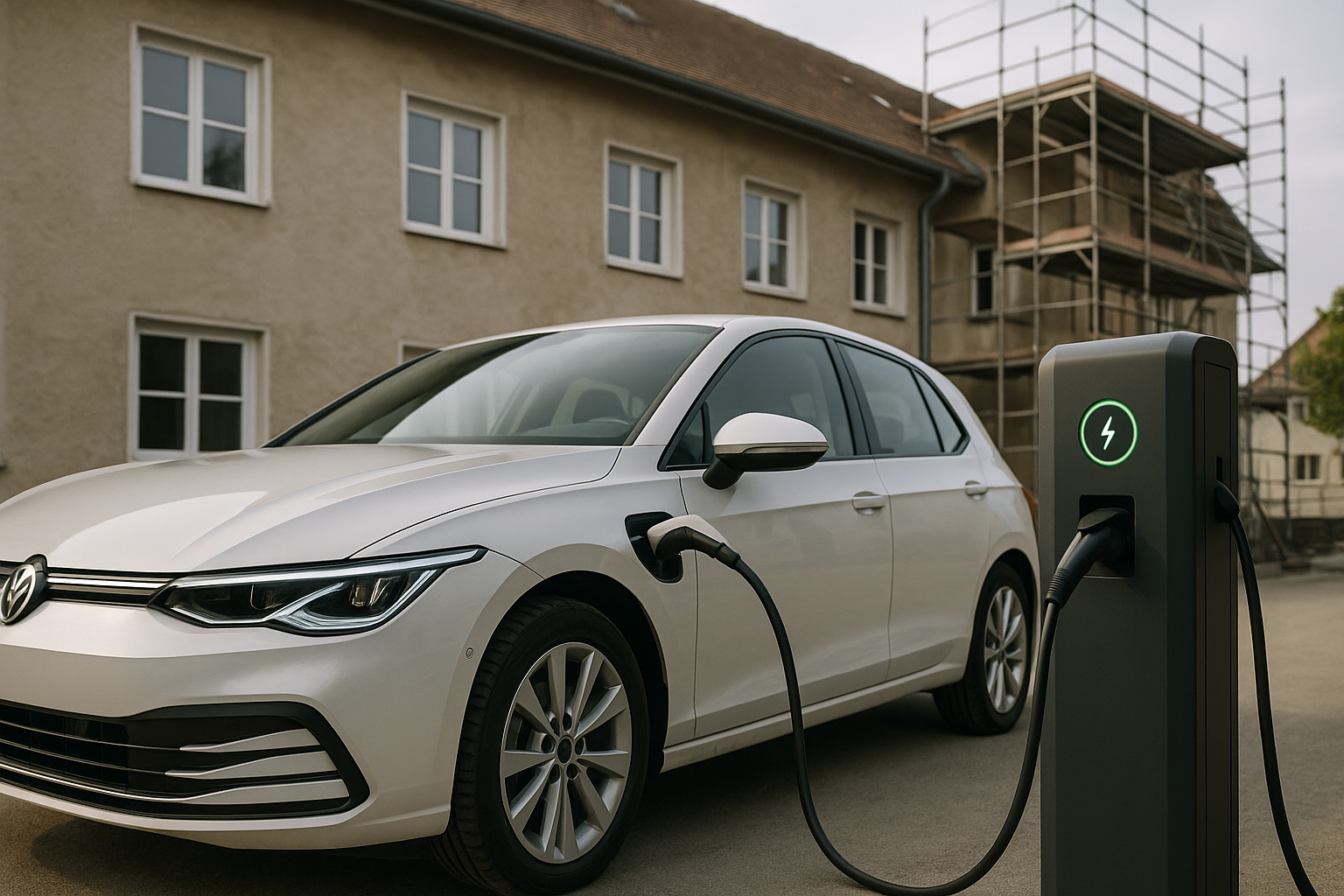 E-Mobilität in Bayern: So integrieren Bauunternehmen Ladesäulen während Sanierungen und sichern zukünftige Mietverträge