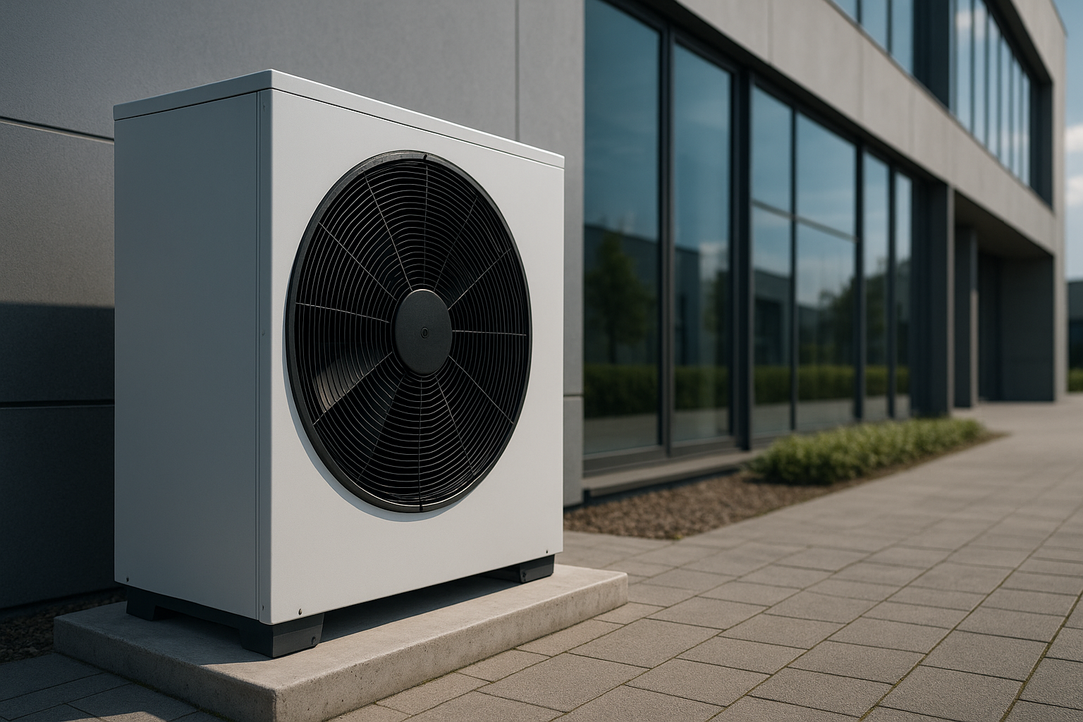 Effiziente Wärmeversorgung in Gewerbeimmobilien: Luft/Wasser-Wärmepumpen setzen neue Standards in Bayern