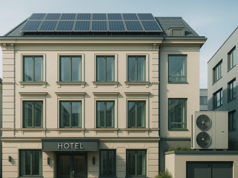 Energieeffiziente Hotelmodernisierung in München: Neue Gesetze und innovative Technologien für die Bauwirtschaft in Bayern