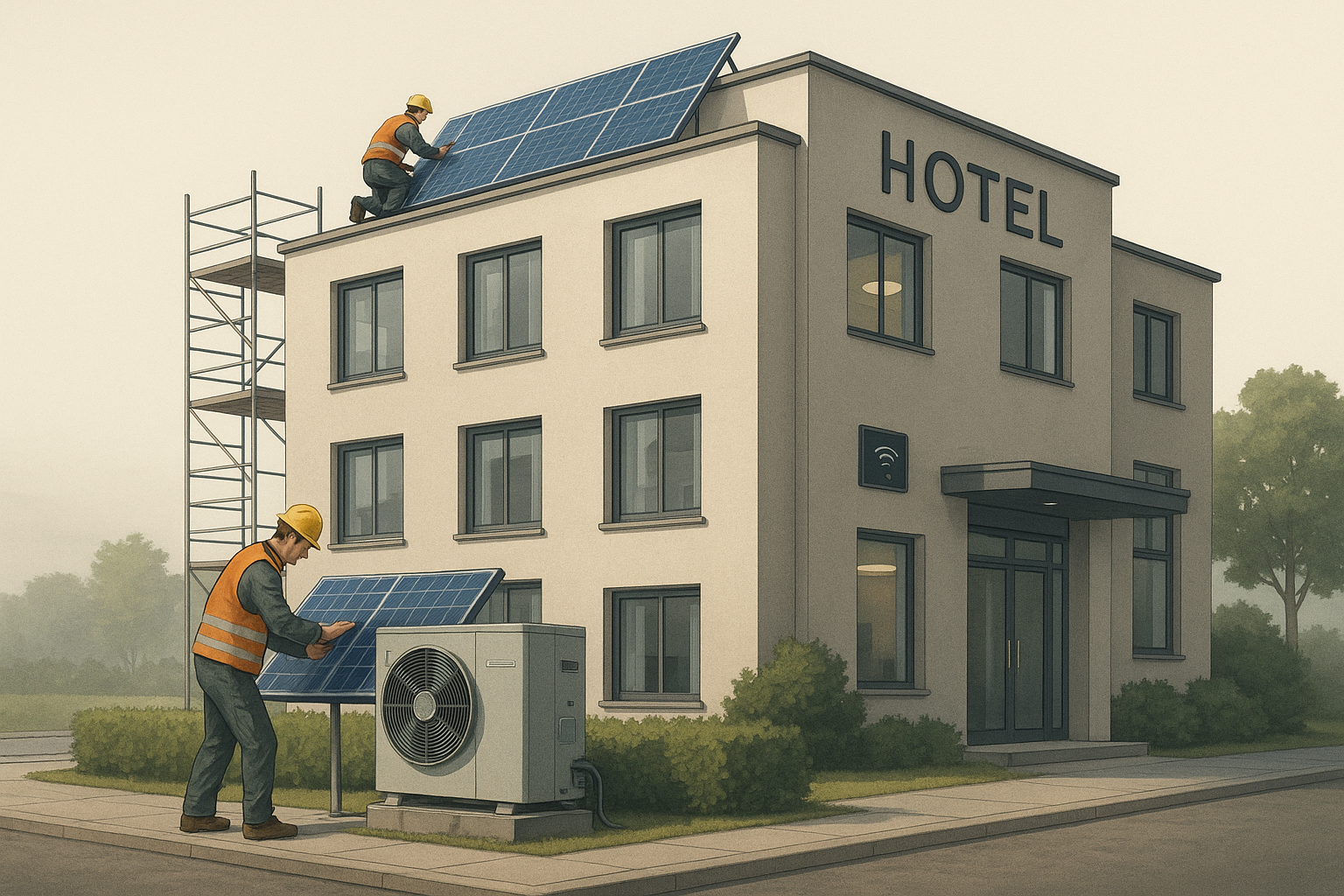 Energieeffizienz in der Hotelrenovierung: Dringender Handlungsbedarf für die Bauwirtschaft in Bayern – Neue Gesetze und Vorteile für Hoteliers im Großraum München