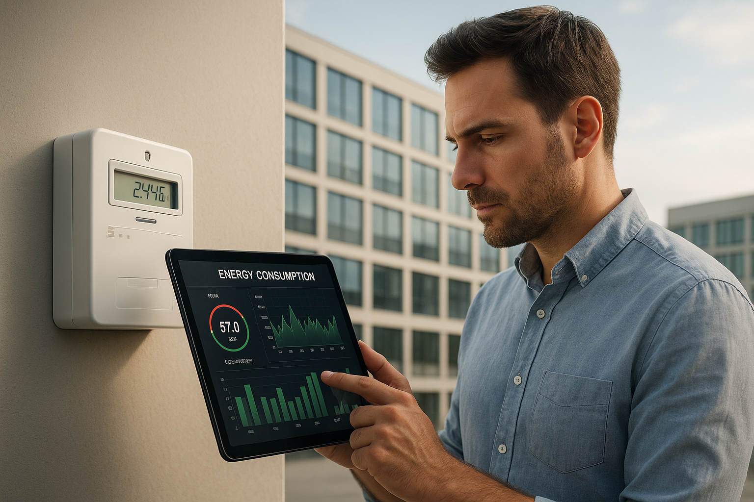 Energiemonitoring in Bayern: So senken Bauunternehmen Betriebskosten und erfüllen neue Gesetze zur CO₂-Reduktion