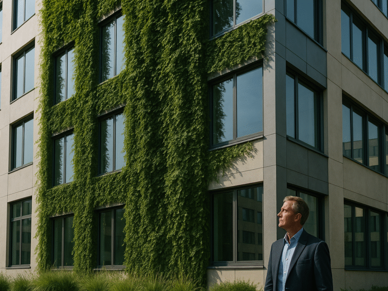 Fassadenbegrünung in Bayern: Energierevolution für Gewerbeimmobilien und Hebel für nachhaltige Bauprojekte in München