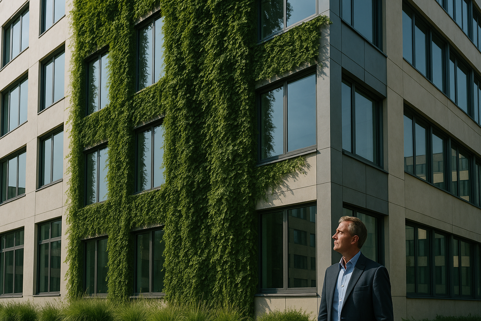 Fassadenbegrünung in Bayern: Energierevolution für Gewerbeimmobilien und Hebel für nachhaltige Bauprojekte in München