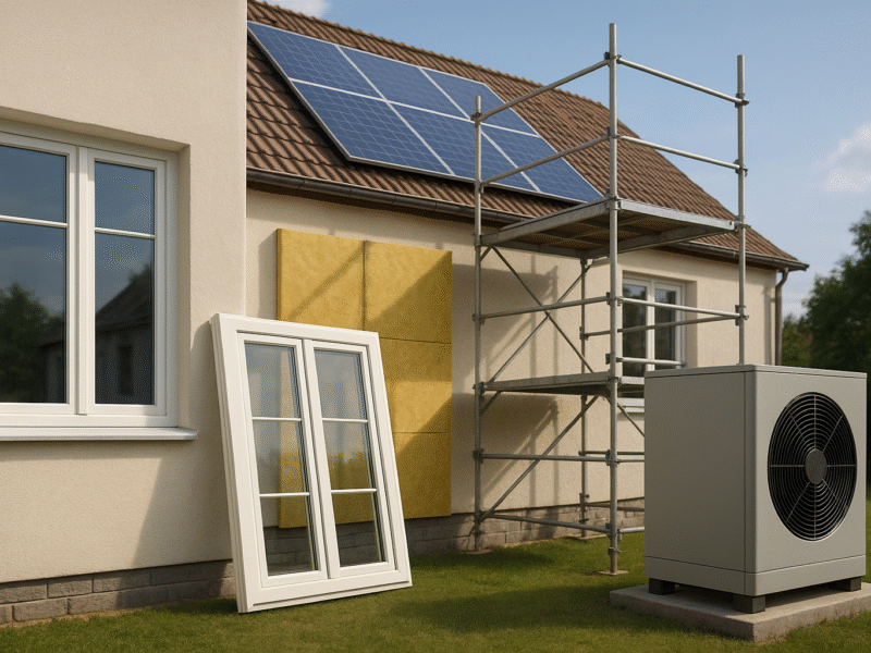 Förderungen 2025 in Bayern: Heizung, Dämmung und Fenster als Schlüssel zu höheren Immobilienwerten und geringeren Betriebskosten für Bauunternehmen und Eigentümer