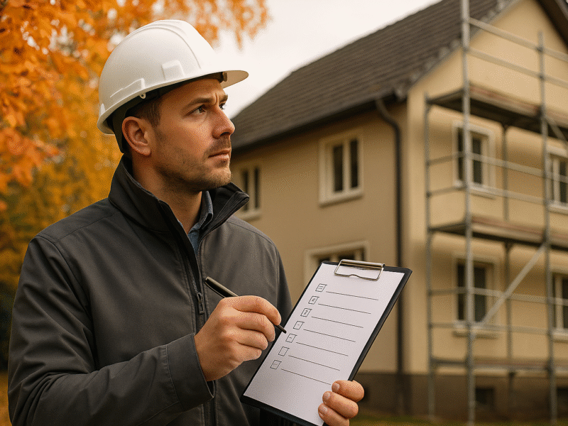 Herbst-Checkliste für Immobilienprofis in Bayern: Winterfeste Sanierungen senken Kosten und Risiken für Bauprojekte