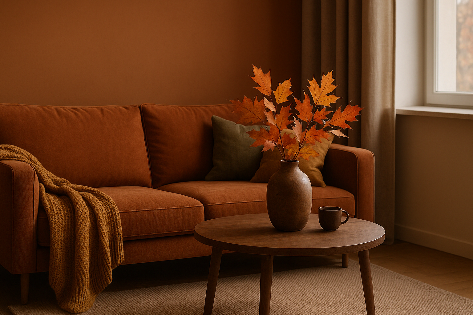 Herbstliche Farbtrends im Innenraum: Wie München von neuen Designkonzepten profitiert und die Bauwirtschaft nachhaltig aktiviert