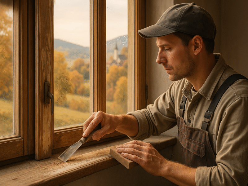 Sanierung von Holzfenstern im Herbst: So sichern Sie Werte und reduzieren Energiekosten in Bayerns Bauwirtschaft