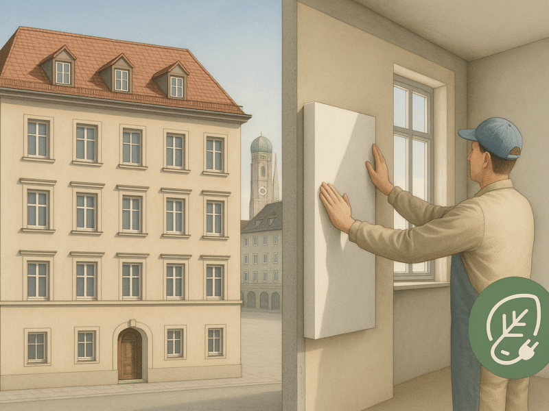 Innendämmung im Altbau: Energieeffiziente Sanierungslösung für Münchens Bestandsimmobilien bietet Renditechancen trotz steigender Anforderungen