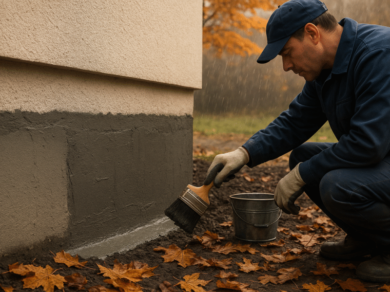 Kellerabdichtung in Bayern: Jetzt handeln, um Feuchtigkeitsschäden und Wertverluste im Herbst zu verhindern