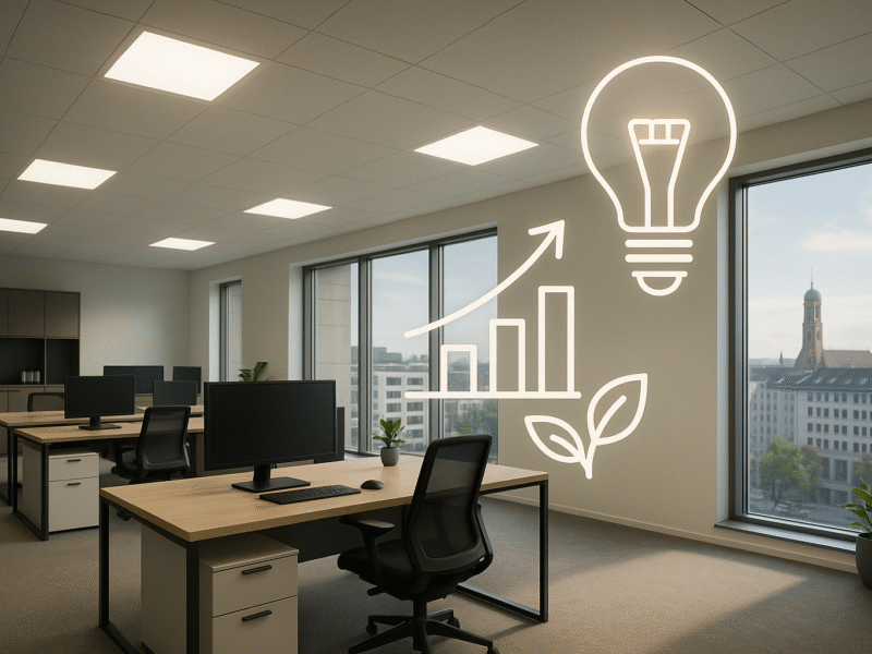 LED-Umrüstung in Bayern: So senken Bauunternehmen ihre Energiekosten und erfüllen ESG-Vorgaben effektiv