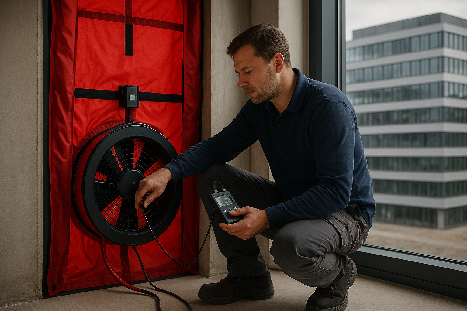 Luftdichtheitstest in Bayern: So stoppen Sie Leckagen und senken Ihre Betriebskosten nachhaltig