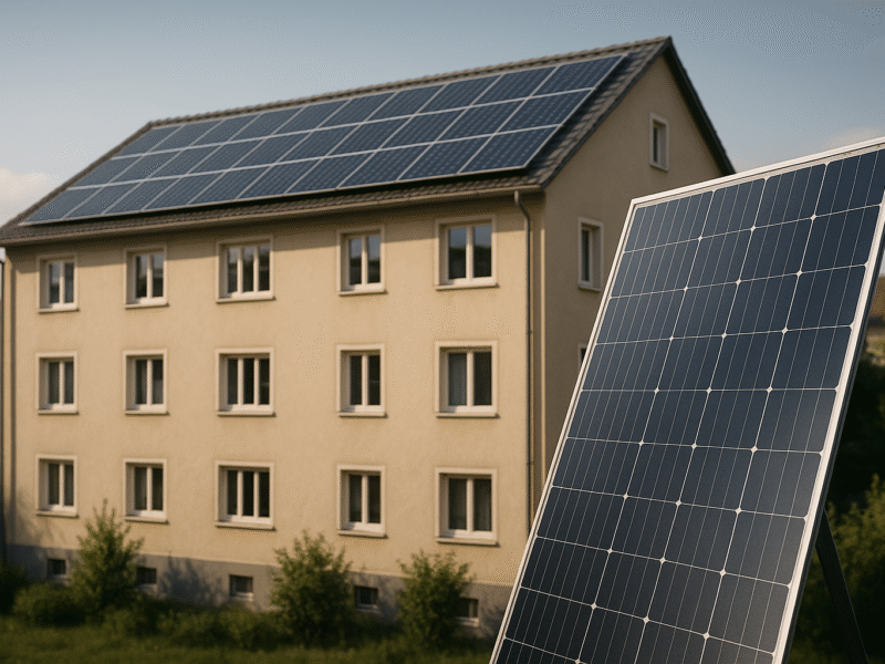 Mieterstrom in Bayern: Photovoltaik-Strategien für energieeffiziente Mehrfamilienhäuser in Zeiten steigender Kosten und neuer Gesetze