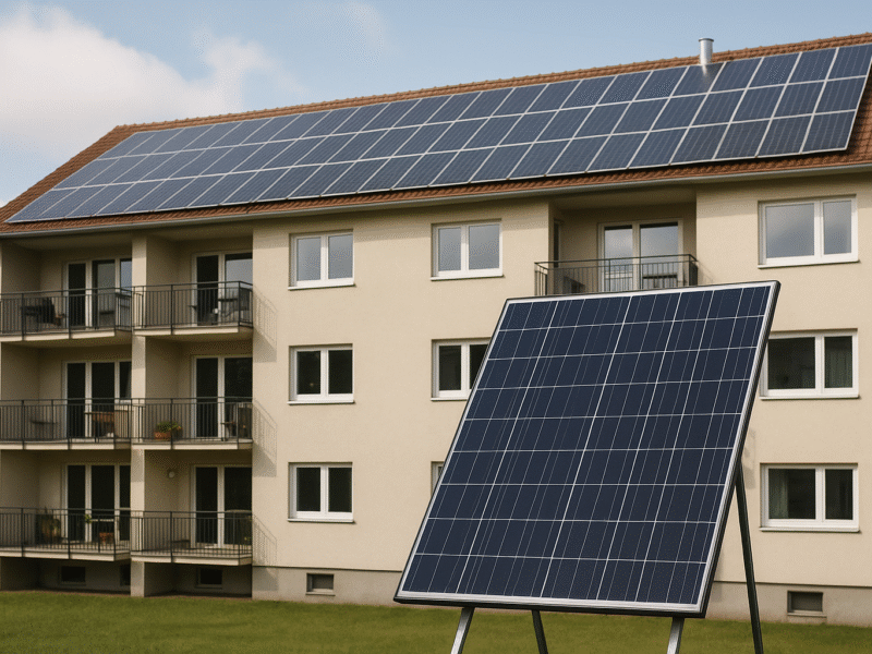 Mieterstrom in Bayern: Wie Photovoltaik in Mehrfamilienhäusern Kosten senkt und Klimaziele unterstützt