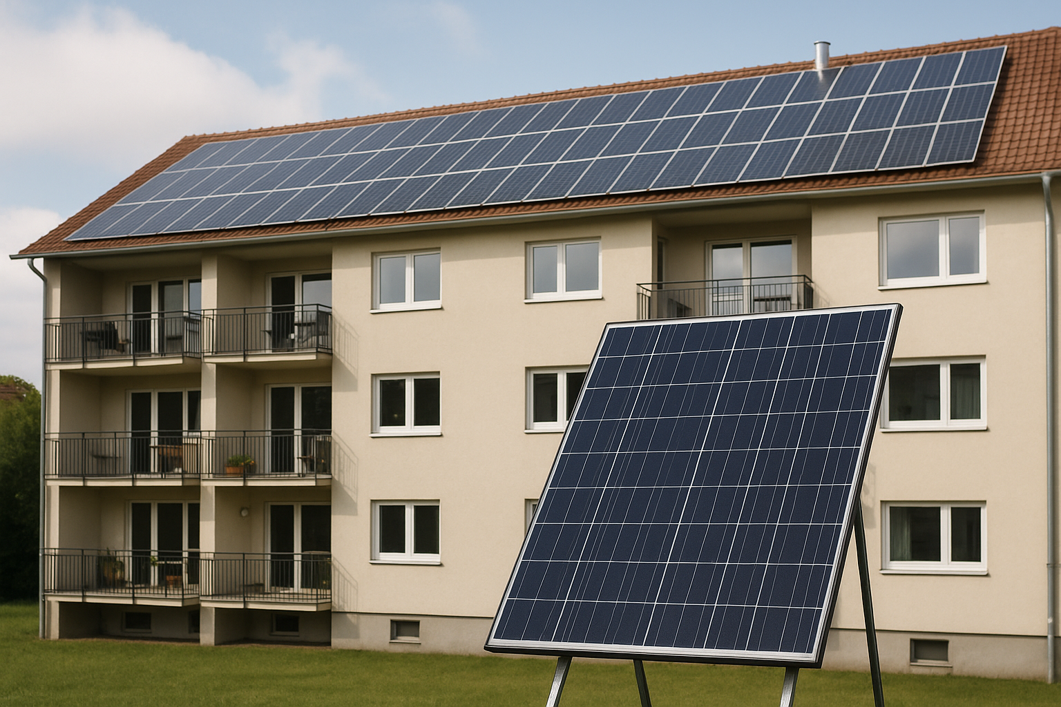 Mieterstrom in Bayern: Wie Photovoltaik in Mehrfamilienhäusern Kosten senkt und Klimaziele unterstützt