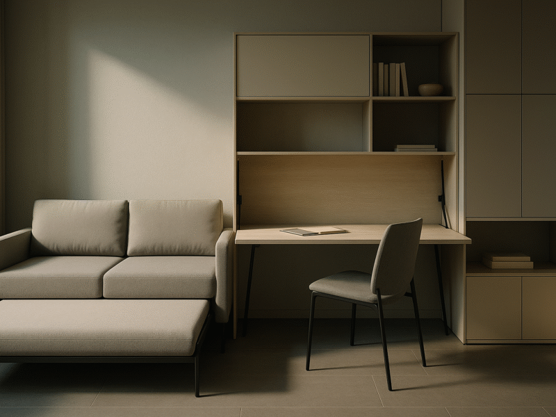 Multifunktionale Möbel in Bayern: Strategische Lösungen zur Flächennutzung und Wertsteigerung für Bauunternehmen und Investoren