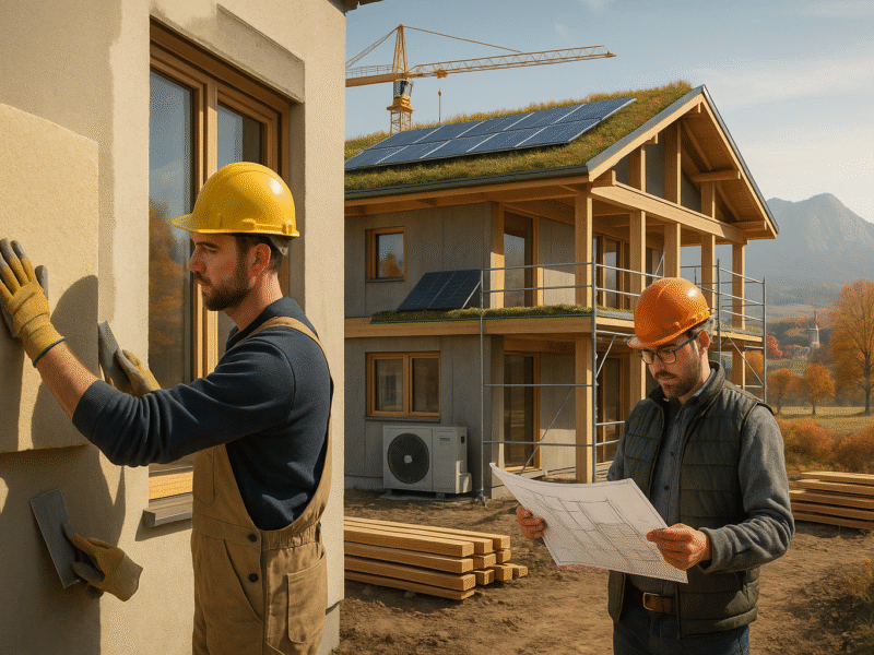 Nachhaltige Modernisierung im Herbst: So profitieren Bauunternehmen in Bayern von neuen Techniken und Gesetzen für energieeffiziente Projekte