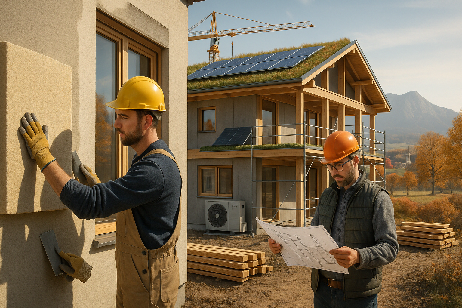 Nachhaltige Modernisierung im Herbst: So profitieren Bauunternehmen in Bayern von neuen Techniken und Gesetzen für energieeffiziente Projekte