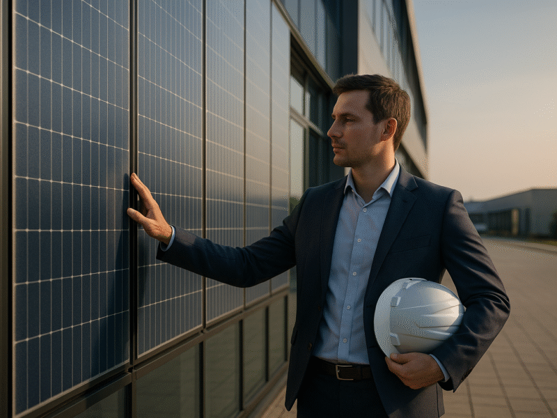 Photovoltaik-Fassaden im bayerischen Gewerbebau: Chancen für nachhaltige Energie und neue Gesetze zur Wirtschaftlichkeit