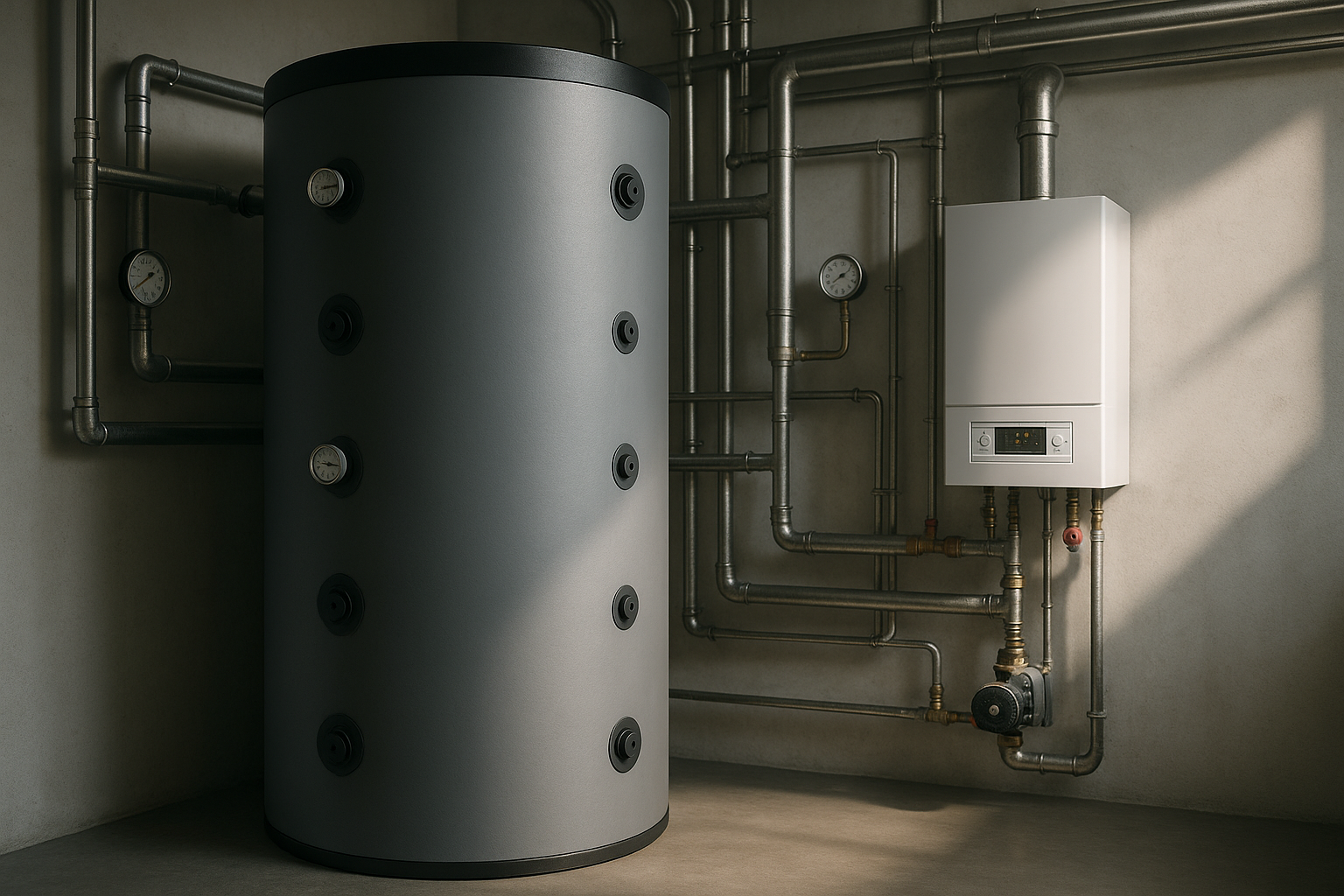 Pufferspeicher als Schlüssel zur Effizienz: Gesetzliche Vorgaben und Einsparpotentiale für die Bauwirtschaft in Bayern