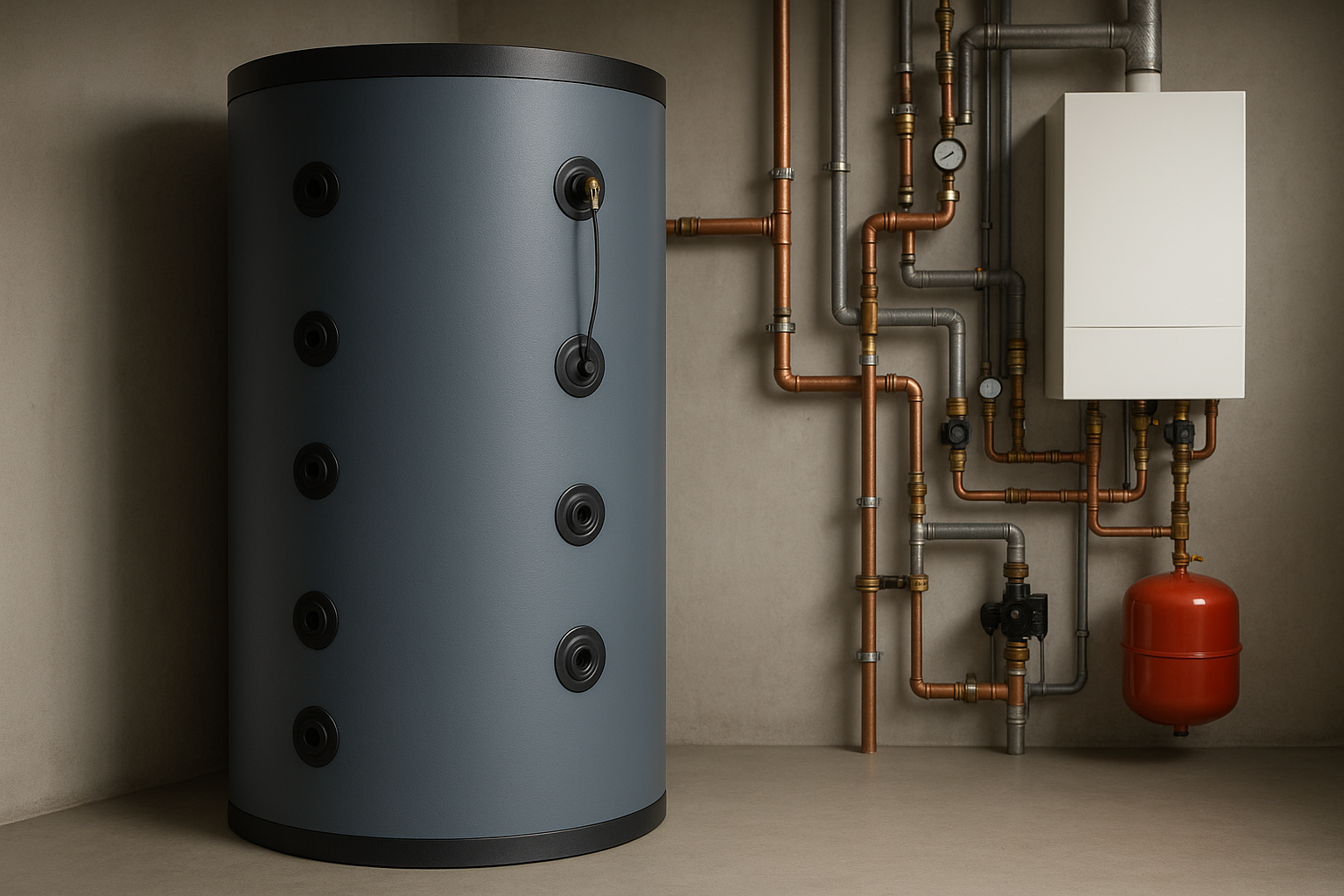 Pufferspeicher in Bayern richtig dimensionieren: Effizienzsteigerung für Sanierungsprojekte angesichts steigender Energiepreise und strengerer Klimavorgaben