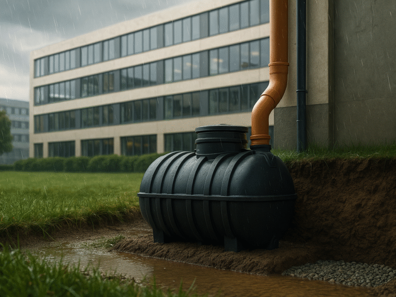 Effizientes Wassermanagement in München: So profitieren Gewerbe- und Luxusimmobilien von Regenwassernutzung und Versickerung bei Starkregen