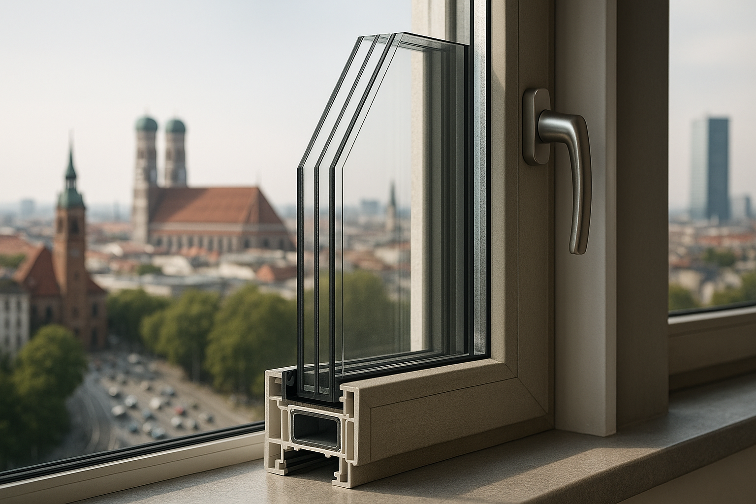 Schallschutzfenster in München: Jetzt handeln für weniger Lärm und höhere Energieeffizienz in Gewerbe- und Luxusimmobilien