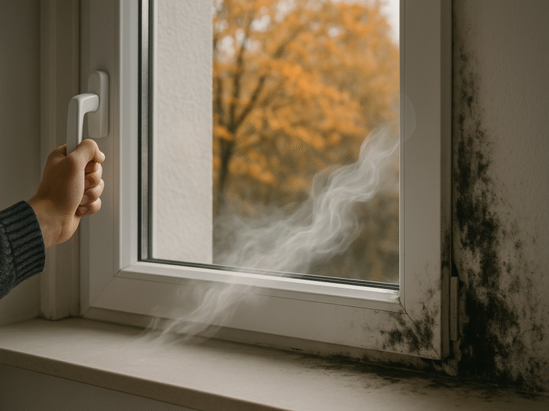 Richtig lüften in Bayern: Schimmelgefahr im Herbst reduzieren – Tipps für Bauunternehmen und Immobilienverantwortliche
