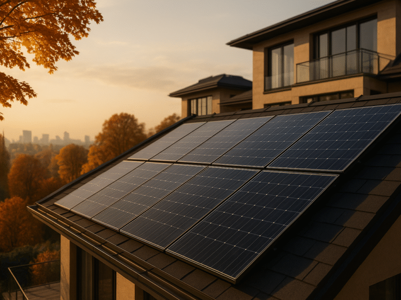 Solarenergie im Herbst: Warum Photovoltaik-Projekte in Bayern für Gewerbe und Luxusimmobilien jetzt besonders lukrativ sind