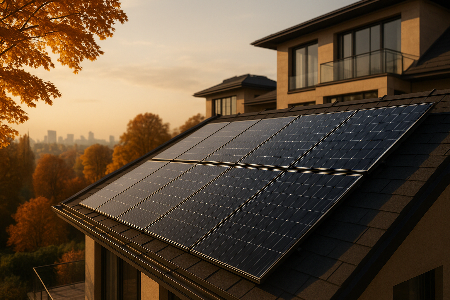 Solarenergie im Herbst: Warum Photovoltaik-Projekte in Bayern für Gewerbe und Luxusimmobilien jetzt besonders lukrativ sind